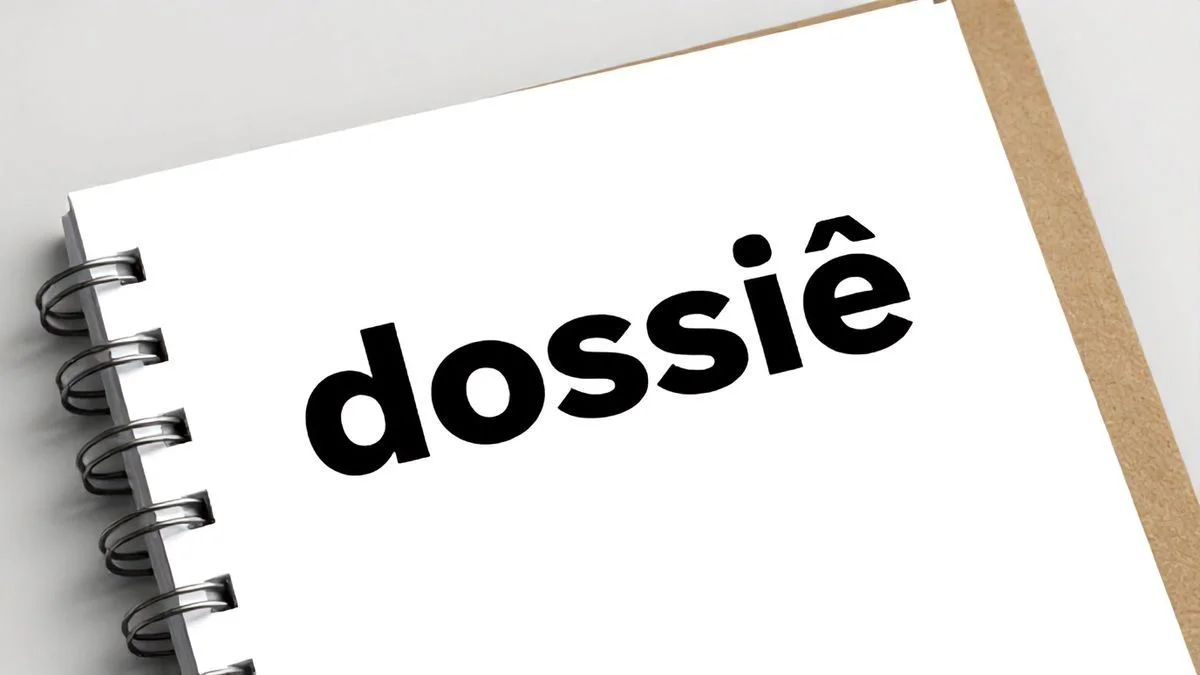 Dossiê: significado, uso e exemplos no vocabulário