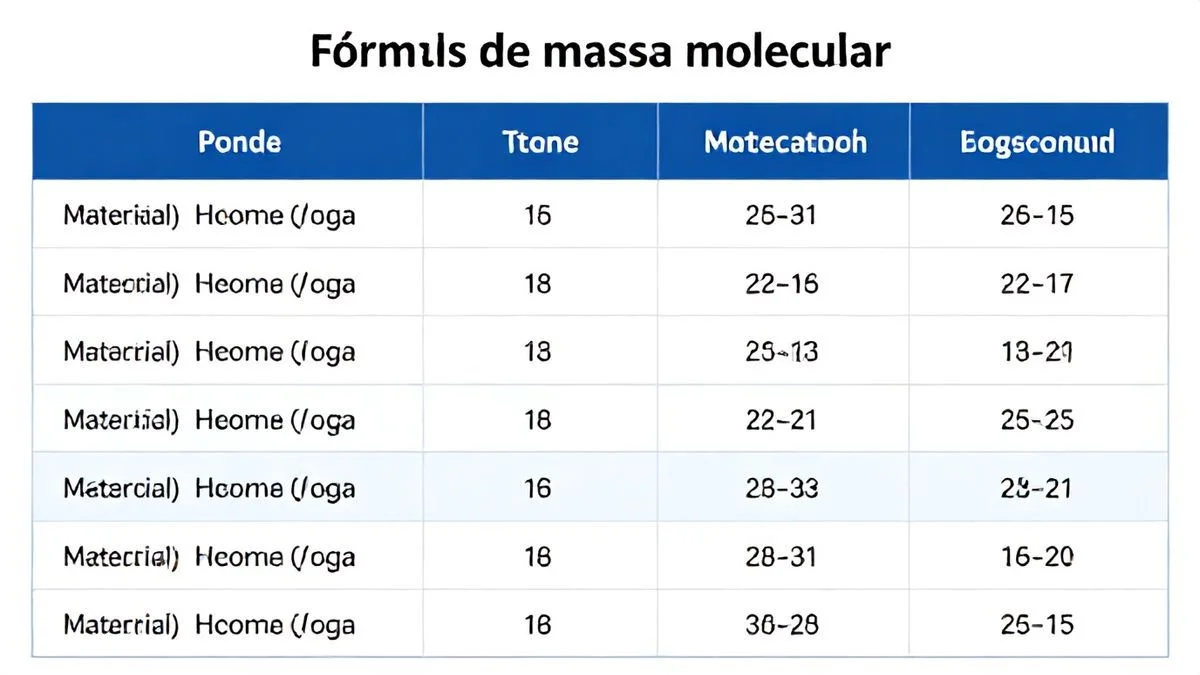 Exercícios sobre Massa Molecular: Guia Prático