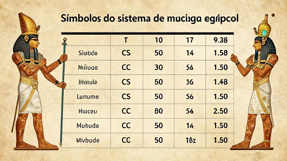 Sistema de Numeração Egípcio: Como Funcionava